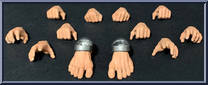 Hands and Feet from Mythic Legions - Arethyr - Accessories manufactured by Four Horsemen [Loose]