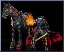 Headless Horseman from Mythic Legions - Figura Obscura manufactured by Four Horsemen [Loose]