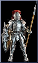 Silver Knight 2 from Mythic Legions - Special Releases manufactured by Four Horsemen [Loose]