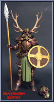 Silverhorn Sentry from Mythic Legions - Covenant of Shadows manufactured by Four Horsemen [Loose]
