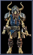Skalli Bonesplitter from Mythic Legions - All Stars manufactured by Four Horsemen [Loose]
