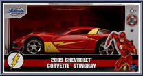 2009 Corvette Stingray from Nano Hollywood Rides - Flash manufactured by Jada Toys [Front]