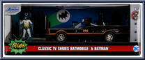 Batmobile & Batman from Nano Hollywood Rides - Batman Classic TV manufactured by Jada Toys [Front]