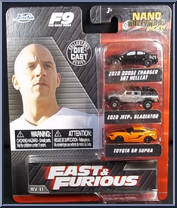 Dodge Charger / Zozo Jeep / Toyota Supra Action Figure