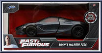 Shaw's McLaren 720S from Nano Hollywood Rides - Fast & Furious manufactured by Jada Toys [Front]