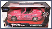 Suki's Honda S2000 from Nano Hollywood Rides - Fast & Furious manufactured by Jada Toys [Front]