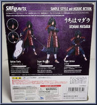Madara Uchiha from Naruto - S.H. Figuarts manufactured by Bandai [Back]