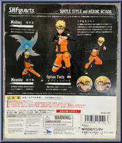 Uzumaki Naruto (Sage Mode) from Naruto - S.H. Figuarts manufactured by Bandai [Back]