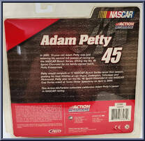 Adam Petty (Sprint) #45 from Nascar - Series 6 manufactured by McFarlane Toys [Back]