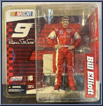 Bill Elliott (Dodge) #9 from Nascar - Series 6 manufactured by McFarlane Toys [Front]