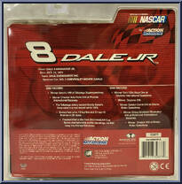 Dale Earnhardt Jr. #8 from Nascar - Series 4 manufactured by McFarlane Toys [Back]