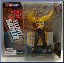 Elliott Sadler (M&M's) #38 from Nascar - Series 4 manufactured by McFarlane Toys [Front]