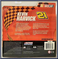 Kevin Harvick (Reese's) #21 from Nascar - Series 5 manufactured by McFarlane Toys [Back]