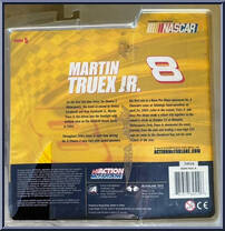 Martin Truex Jr. (Bass Pro Shop) #8 from Nascar - Series 5 manufactured by McFarlane Toys [Back]