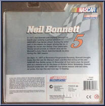 Neil Bonnett #5 from Nascar - Series 6 manufactured by McFarlane Toys [Back]
