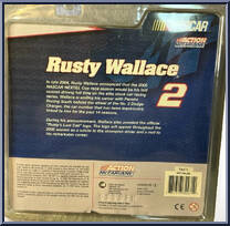 Rusty Wallace #2 from Nascar - Series 6 manufactured by McFarlane Toys [Back]