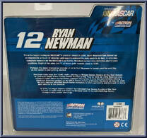 Ryan Newman (Alltel) #12 from Nascar - Series 4 manufactured by McFarlane Toys [Back]