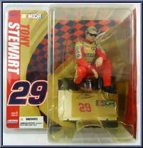 Tony Stewart (ESGR / USMC) #29 from Nascar - Series 5 manufactured by McFarlane Toys [Front]