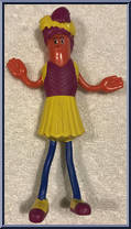 Maroon Shirt Action Figure