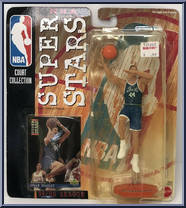 Shawn Bradley from NBA Superstars - 99/00 Season manufactured by Mattel [Front]