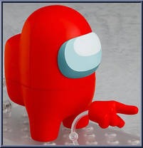 Crewmate (Red) from Nendoroid - Among Us manufactured by Good Smile Company [Loose]