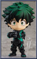 Izuku Midoriya (Stealth Suit Version) from Nendoroid - My Hero Academia  manufactured by Good Smile Company [Loose]