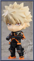 Katsuki Bakugo (Stealth Suit Version) from Nendoroid - My Hero Academia  manufactured by Good Smile Company [Loose]