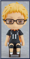 Kei Tsukishima (Swacchao) from Nendoroid - Haikyuu!! manufactured by Good Smile Company [Loose]