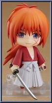 Kenshin Himura from Nendoroid - Rurouni Kenshin manufactured by Good Smile Company [Loose]