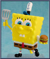 SpongeBob SquarePants from Nendoroid - SpongeBob SquarePants manufactured by Good Smile Company [Loose]