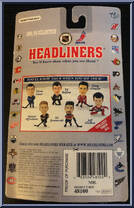 Guy Hebert from NHL Headliners - 1998 Season manufactured by Corinthian [Back]