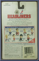Mats Sundin from NHL Headliners - 1997 Season manufactured by Corinthian [Back]