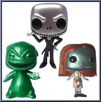 Jack, Sally & Oogie (Metallic) Action Figure