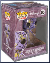 Jack Skellington (Art Series) from Nightmare Before Christmas - Pop! Vinyl Figures manufactured by Funko [Front]
