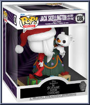 Jack Skellington (Zero with Tree) (Deluxe) from Nightmare Before Christmas - Pop! Vinyl Figures manufactured by Funko [Front]