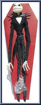 Jack & Lock PVC (Red Coffin) from Nightmare Before Christmas - 16" Coffins manufactured by Jun Planning [Loose]