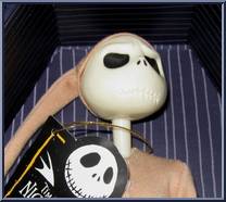 Pajama Jack (Blue Dark Coffin) (Frowning) from Nightmare Before Christmas - 16" Coffins manufactured by Jun Planning [Front]