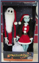 Santa Jack & Santa Sally (24 Inches) (ToysRUs) from Nightmare Before Christmas - Oversized Plush manufactured by Jun Planning [Front]