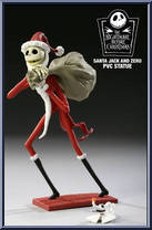 Santa Jack & Zero (Reissue) from Nightmare Before Christmas - PVC - Boxed manufactured by Jun Planning [Loose]