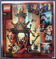 Empire Temple of Madness from Ninjago - Prime Empire manufactured by Lego [Back]
