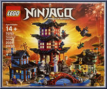 Temple of Airjitzu from Ninjago - Possession manufactured by Lego [Front]