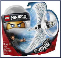 Zane from Ninjago - Dragon Masters manufactured by Lego [Front]