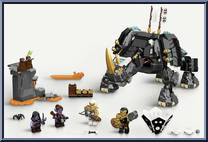 Zane's Mino Creature from Ninjago - Master of the Mountain manufactured by Lego [Loose]