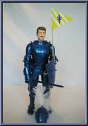 Blue Knight - Sir Brandon from Noble Knights - Reissue Figures manufactured by Marx [Loose]