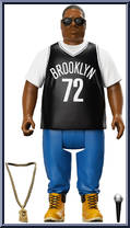 Notorious B.I.G. (Brooklyn Jersey) from Notorious B.I.G. - ReAction Figures manufactured by Super7 [Loose]