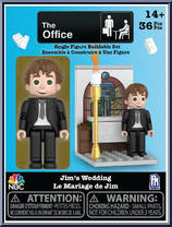 Jim's Wedding from Office - Buildable Sets manufactured by PhatMojo [Front]