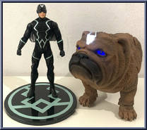 Black Bolt & Lockjaw from One:12 Collective - Marvel manufactured by Mezco [Loose]