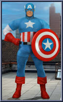 Captain America (Silver Age) from One:12 Collective - Marvel manufactured by Mezco [Loose]