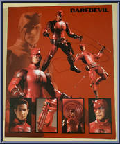 Daredevil (Red) from One:12 Collective - Marvel manufactured by Mezco [Back]