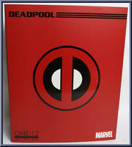 Deadpool from One:12 Collective - Marvel manufactured by Mezco [Front]